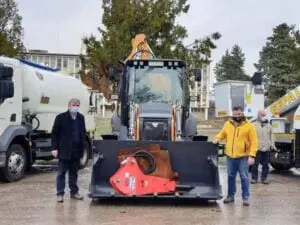 Προμήθεια νέων μηχανημάτων έργου στο Δήμο Εορδαίας.