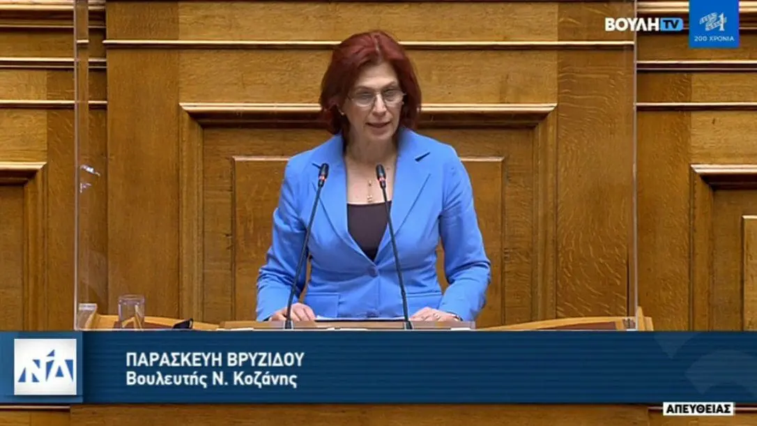 Ομιλία Π. Βρυζίδου στο ν/σ «Για το Ποδόσφαιρο και την αναμόρφωση του θεσμικού του πλαισίου» στην Ολομέλεια της Βουλής