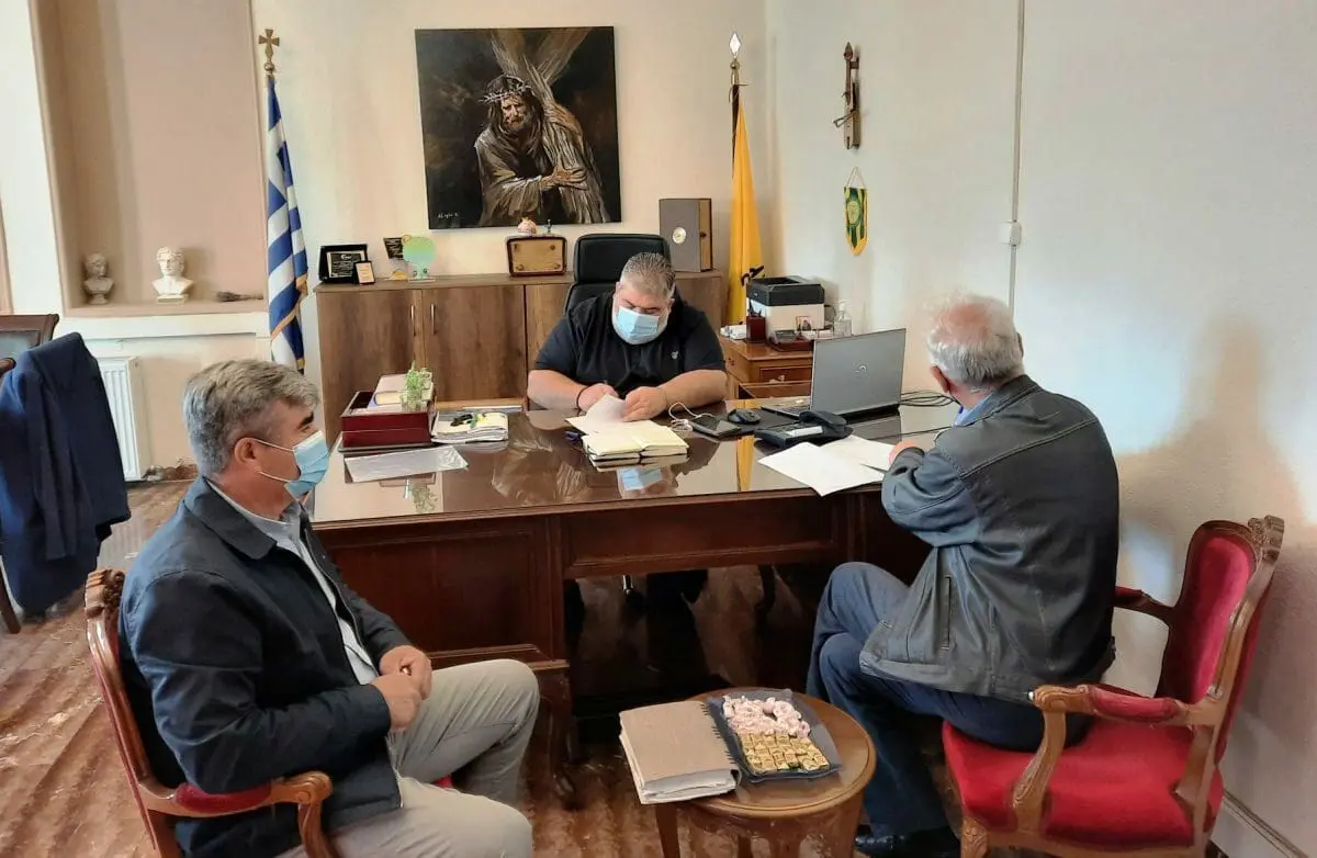 Υπογραφή σύμβασης για το έργο: «Συντήρηση στέγης πολιτιστικού κέντρου Μεσόβουνου του Δήμου Εορδαίας».