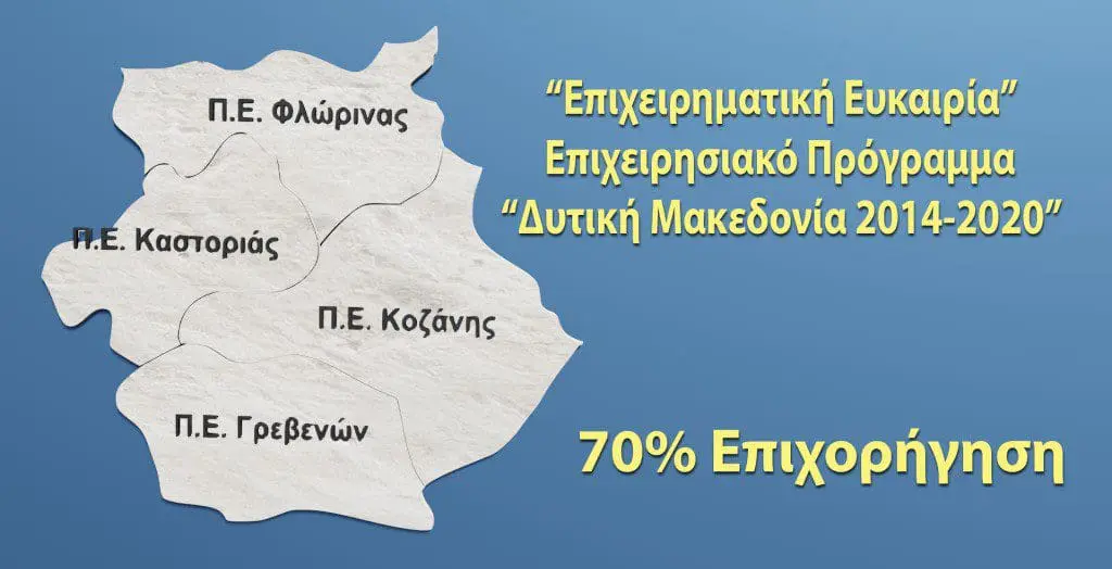 Δυτ. Μακεδονία: Εντάχθηκαν 88 επιχειρήσεις στην «Επιχειρηματική ευκαιρία»