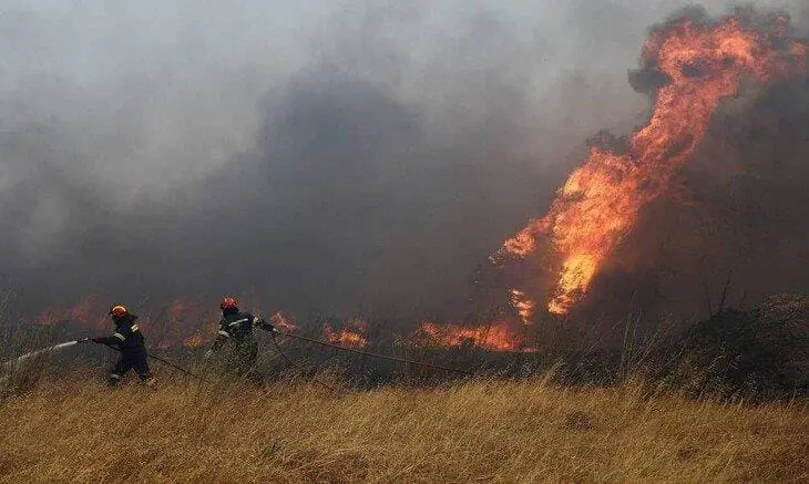 Πραγματοποιήθηκε άσκηση μεγάλης κλίμακας, για την αντιμετώπιση δασικής πυρκαγιάς με την κωδική ονομασία «ΔΙΑ ΠΥΡΟΣ 2022»