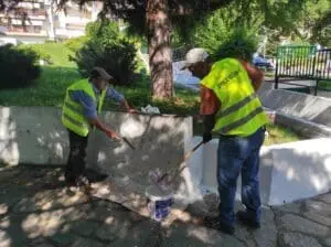 Δήμος Κοζάνης: Συνεχίζονται οι εργασίες καλλωπισμού στις γειτονιές της πόλης