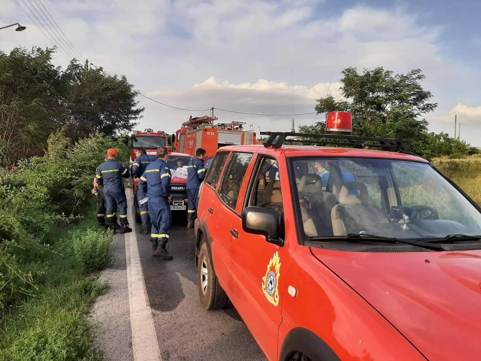 Κατάσβεση της πυρκαγιάς στην περιοχή Κάργα του Δήμου Άργους Ορεστικού