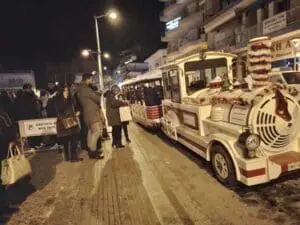 Πτολεμαΐδα: Παρατείνονται τα δρομολόγια του τρένου των Χριστουγέννων