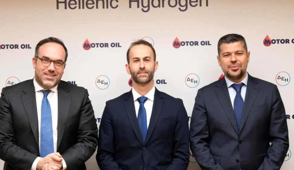 «Hellenic Hydrogen» Επίσημη σύσταση της κοινοπρακτικής εταιρείας των Μotor Oil και ΔEH