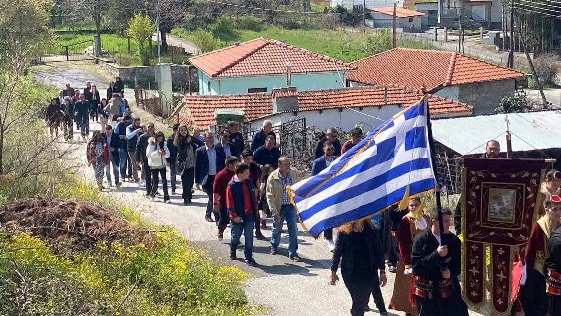 Τίμησαν τον Άγιο Γεώργιο στο Μεσόβουνο Εορδαίας! (βίντεο-φωτο)