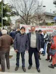 Συμμετοχή του υπ. Βουλευτή Κώστα Πασσαλίδη στη διαμαρτυρία των κατοίκων της Καλαμιάς