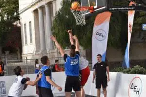 Οι παρέες έγιναν ομάδες στο 3x3 ΔΕΗ Street Basketball στη Σάμο