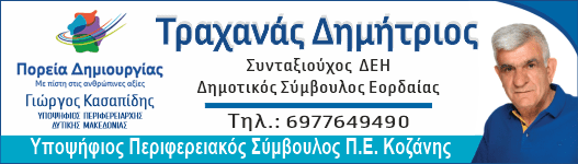 Eordaialive.com - Τα Νέα της Πτολεμαΐδας, Εορδαίας, Κοζάνης O Δημήτρης Τραχανάς υποψήφιος με τον Γ .Κασαπίδη