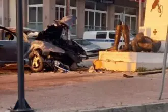 Δύο νεκροί σε τροχαίο δυστύχημα μέσα στην πόλη της Φλώρινας