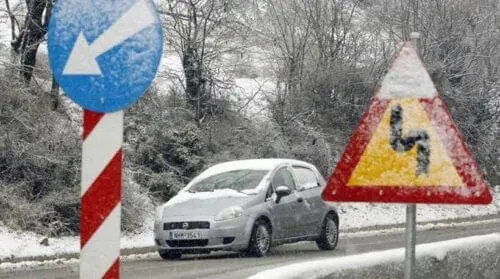 H κατάσταση στο οδικό δίκτυο της Περιφέρειας Δυτικής Μακεδονίας (ώρα 14:00)