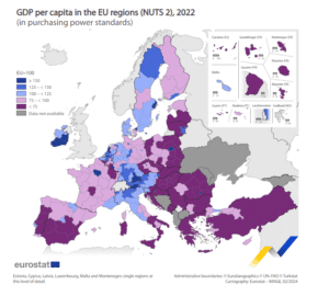 Eurostat: Στην Ελλάδα μία από τις φτωχότερες περιφέρειες της ΕΕ