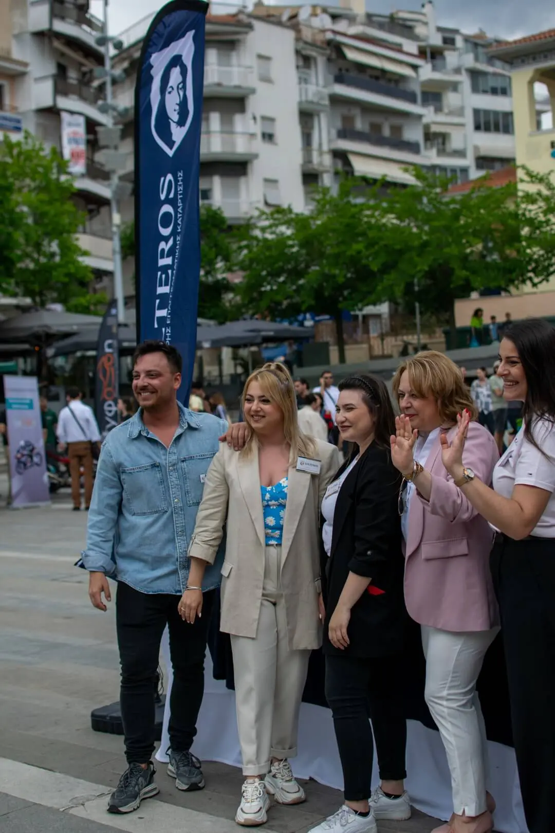 H Σχολή Ανώτερης Επαγγελματικής Κατάρτισης VOLTEROS στο 3ο Youth Fest 2024.