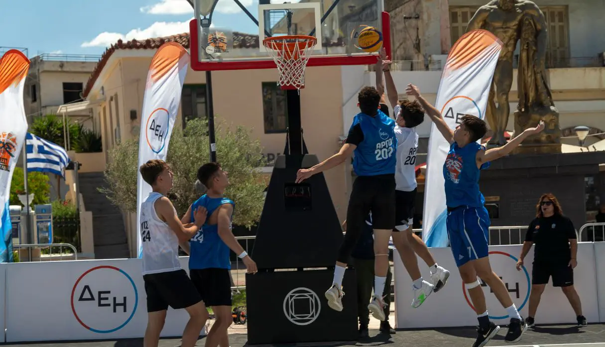 3x3 ΔΕΗ Street Basketball: Στην Κατερίνη το 6ο και τελευταίο τουρνουά για φέτος