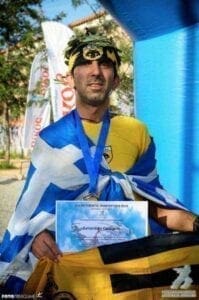 Στον μεγαλύτερο διεθνή αγώνα Υπεραπόστασης, έλαβε μέρος ο δρομέας της ΑΕΚ (Πτολεμαϊδιώτης) Γιώργος Ζαχαριάδης (ΤΕΜΟΝΑΕΚ) | Eordaialive.com 15218369_1444380065590280_595286322_n