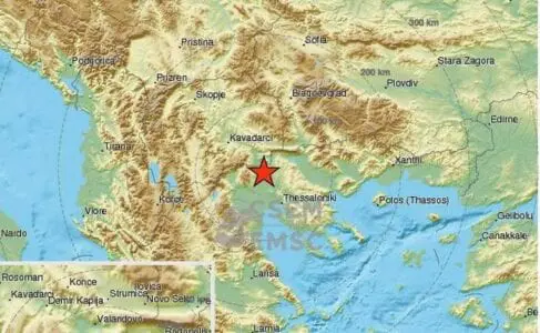 Eordaialive.com - Τα Νέα της Πτολεμαΐδας, Εορδαίας, Κοζάνης Κουνήθηκαν Θεσσαλονίκη και Πέλλα από τον σεισμό στο Κιλκίς