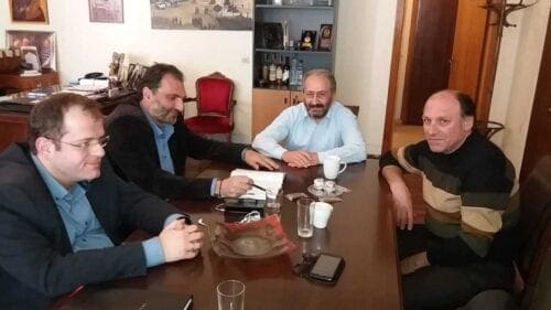 ΣΥΝΑΝΤΗΣΗ ΔΗΜΑΡΧΟΥ ΕΟΡΔΑΙΑΣ ΚΑΙ ΜΕΛΩΝ ΝΕΑΣ ΝΟΜΑΡΧΙΑΚΗΣ ΕΠΙΤΡΟΠΗΣ ΣΥΡΙΖΑ - Eordaialive.com