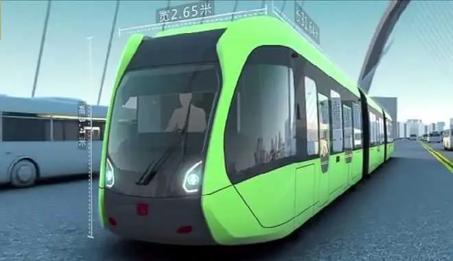 Eordaialive.com - Τα Νέα της Πτολεμαΐδας, Εορδαίας, Κοζάνης Το νέο μετρό-λεωφορείο της Κίνας δεν χρειάζεται οδηγό ή ράγες