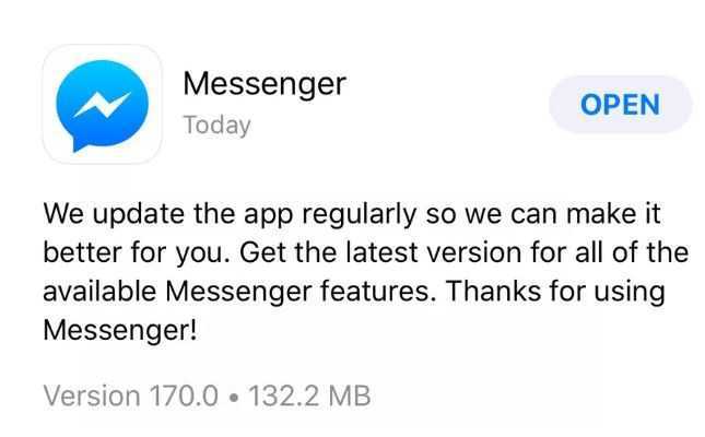 Facebook Messenger: Μην εγκαταστήσετε την τελευταία ενημέρωση της εφαρμογής σε iOS - Eordaialive.com