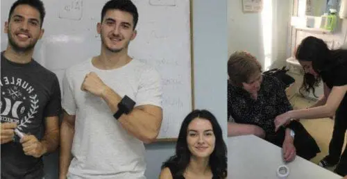 Eordaialive.com - Τα Νέα της Πτολεμαΐδας, Εορδαίας, Κοζάνης Τρεις φοιτητές από τη Θεσσαλονίκη δημιούργησαν συσκευή που καταπολεμά το τρέμουλο του Πάρκινσον