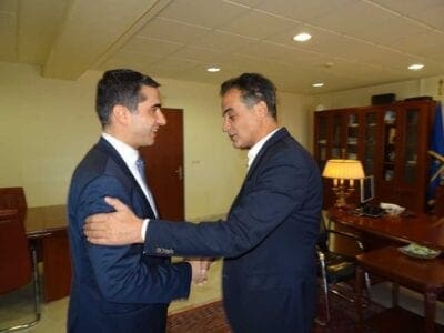 Επίσκεψη του Γενικού Προξένου της Κυπριακής Δημοκρατίας στον Περιφερειάρχη Θ. Καρυπίδη - Eordaialive.com