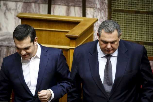 Οι κόκκινες γραμμές Τσίπρα - Καμμένου - Eordaialive.com