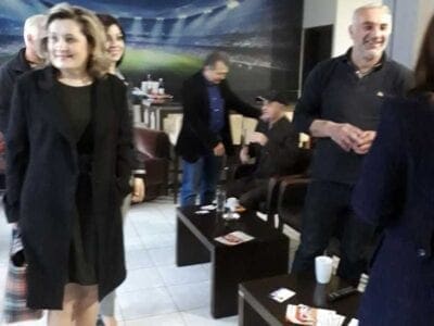 Η Αθηνά Τερζοπούλου σε Δροσερό, Γαλάτεια, Ολυμπιάδα (φωτογραφίες) - Eordaialive.com
