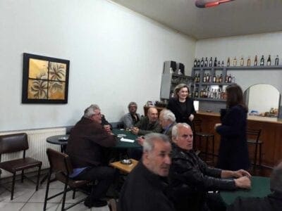 Η Αθηνά Τερζοπούλου σε Δροσερό, Γαλάτεια, Ολυμπιάδα (φωτογραφίες) - Eordaialive.com