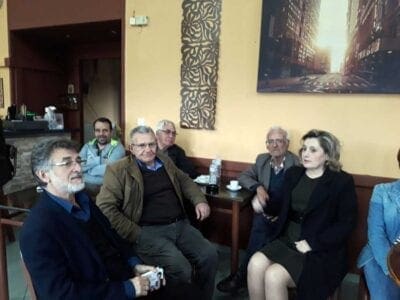 Η Αθηνά Τερζοπούλου σε Δροσερό, Γαλάτεια, Ολυμπιάδα (φωτογραφίες) - Eordaialive.com