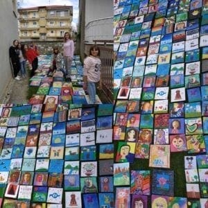 Τα παιδιά ζωγραφίζουν για τα παιδιά του Μποδοσάκειου Νοσοκομείου. - Eordaialive.com