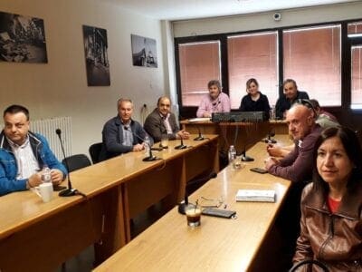 Επίσκεψη της Αθηνάς Τερζοπούλου στο σωματείο «Σπάρτακος» - Eordaialive.com