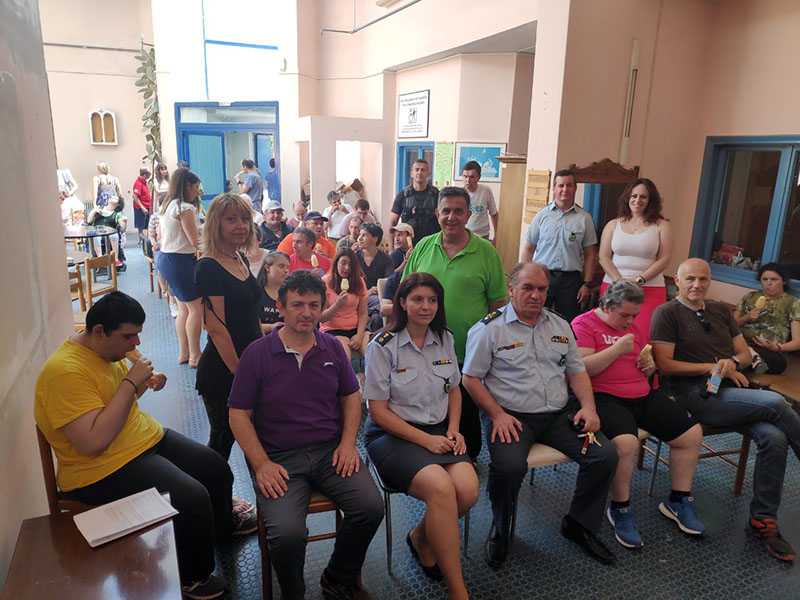Η Τοπική Διοίκηση Κοζάνης της Διεθνούς Ένωσης Αστυνομικών (IPA) επισκέφτηκε το Ειδικό Εργαστήριο Κοζάνης - Eordaialive.com