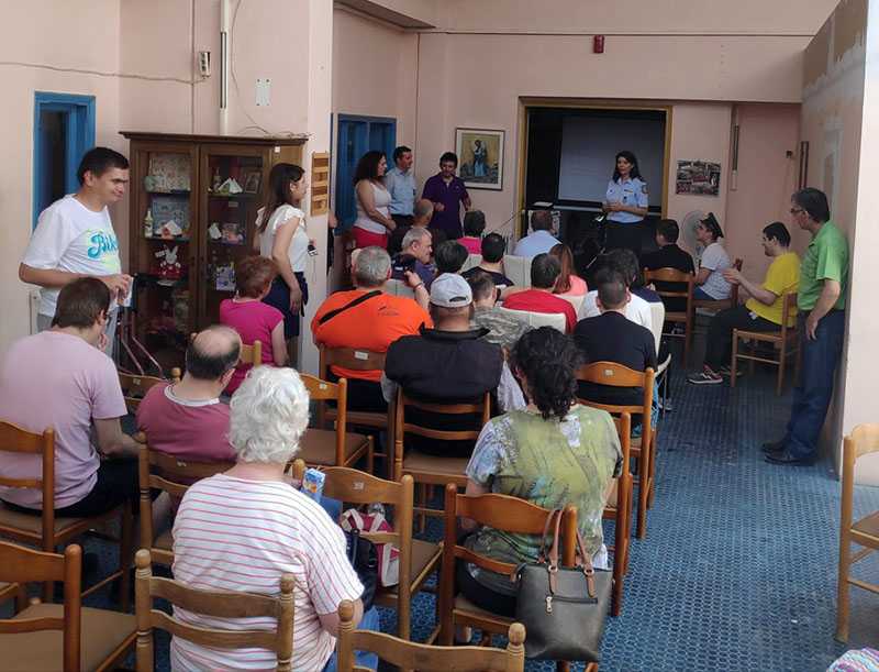 Η Τοπική Διοίκηση Κοζάνης της Διεθνούς Ένωσης Αστυνομικών (IPA) επισκέφτηκε το Ειδικό Εργαστήριο Κοζάνης - Eordaialive.com