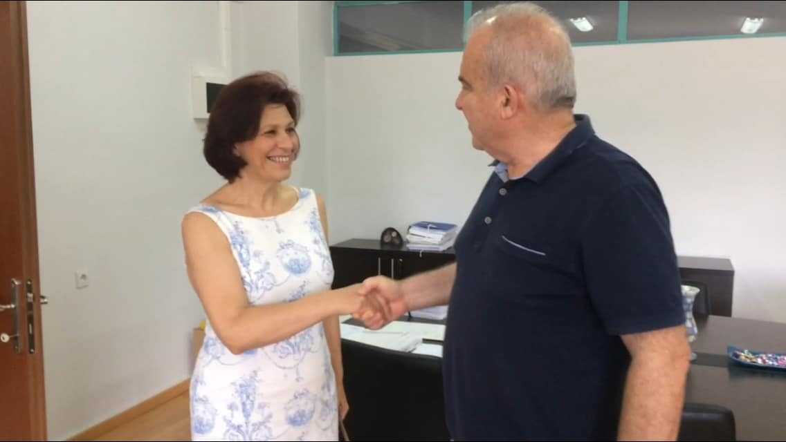 Η υποψήφια Βουλευτής της ΝΔ Παρασκευή Βρυζίδου, επισκέφθηκε το τμήμα Μαιευτικής στην Πτολεμαΐδα - Eordaialive.com