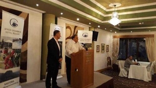 Ο Δήμαρχος Καστοριάς στη συνάντηση του Συμβουλίου και των μελών της Παγκόσμιας Διακοινοβουλευτικής Ένωσης Ελληνισμού - Eordaialive.com