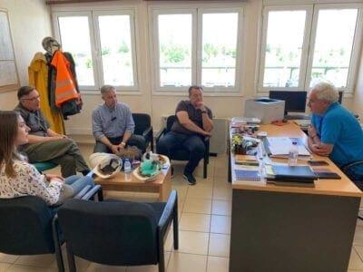 Επίσκεψη Χρόνη Ακριτίδη στον ΑΗΣ ΚΑΡΔΙΑΣ - Eordaialive.com