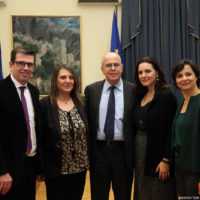 Eordaialive.com - Τα Νέα της Πτολεμαΐδας, Εορδαίας, Κοζάνης Συνάντηση Ολυμπίας Τελιγιορίδου με τον Πρέσβη του Ισραήλ κ. Yossi Amrani