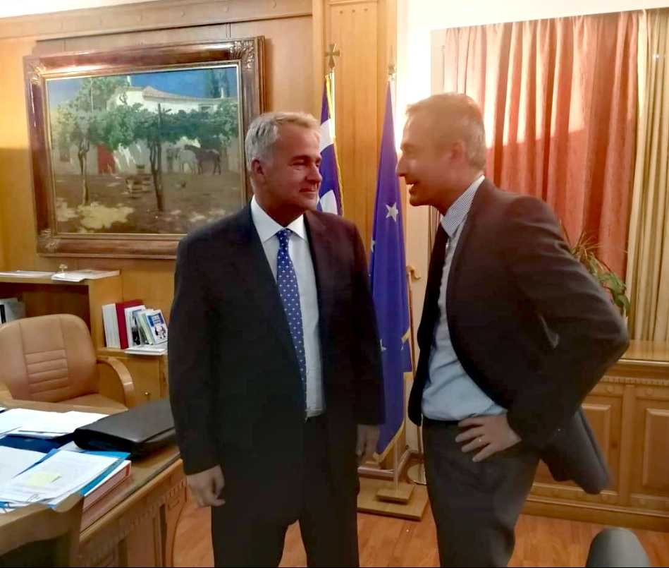Με τον υπουργό Αγροτικής Ανάπτυξης και Τροφίμων κ. Βορίδη συναντήθηκε ο Στάθης Κωνσταντινίδης - Eordaialive.com