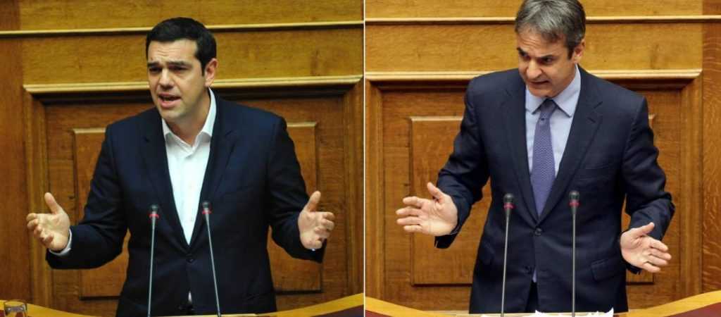 tsipras mitsotakis vouli 1