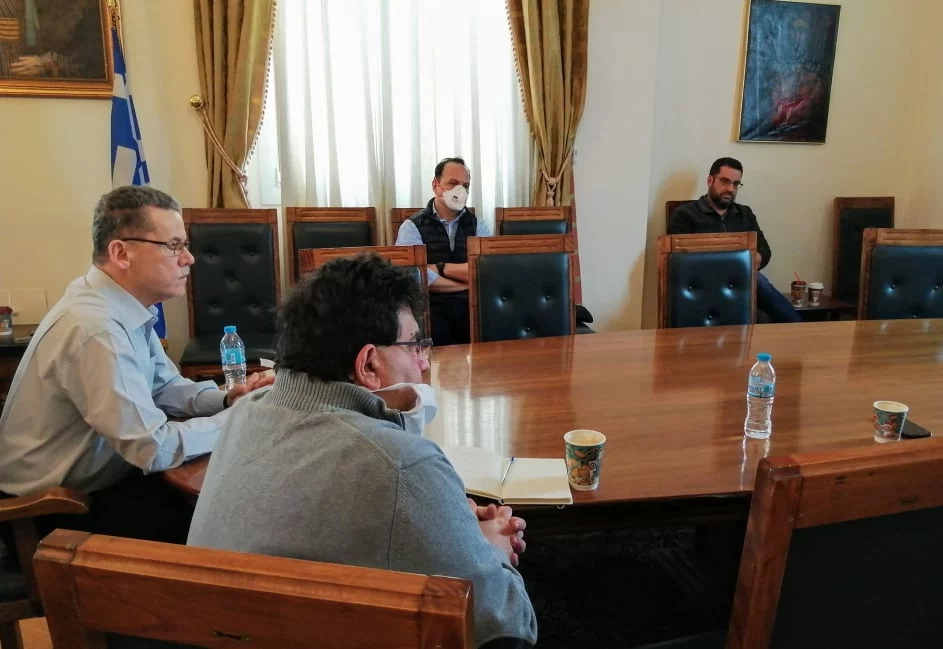 Στην Κοζάνη κλιμάκιο του ΕΟΔΥ  - Συνάντηση με το δήμαρχο, Λάζαρο Μαλούτα και εκπροσώπους φορέων
