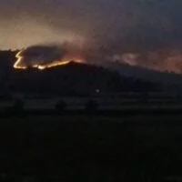 Πυρκαγιά σε χορτολιβαδική έκταση στην περιοχή Γαλάτειας προς Βαρικό