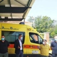 Επίσκεψη του Βουλευτή ΠΕ Κοζάνης Στάθη Κωνσταντινίδη στο παράρτημα ΕΚΑΒ Κοζάνης. - Eordaialive.com