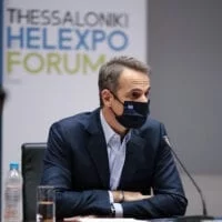 LIVE: Η συνέντευξη τύπου του Κυριάκου Μητσοτάκη στο Thessaloniki Helexpo Forum