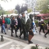 Πορεία των υπο κατάληψη Λυκείων στην Πτολεμαΐδα (φωτογραφίες)