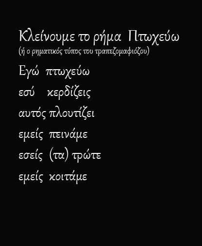 Κλείνουμε το ρήμα Πτωχεύω - Eordaialive.com