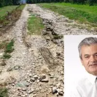 Αποκατάσταση καταστραμμένων δρόμων από την θεομηνία  περιοχής αναδασμού Δήμου Σερβίων