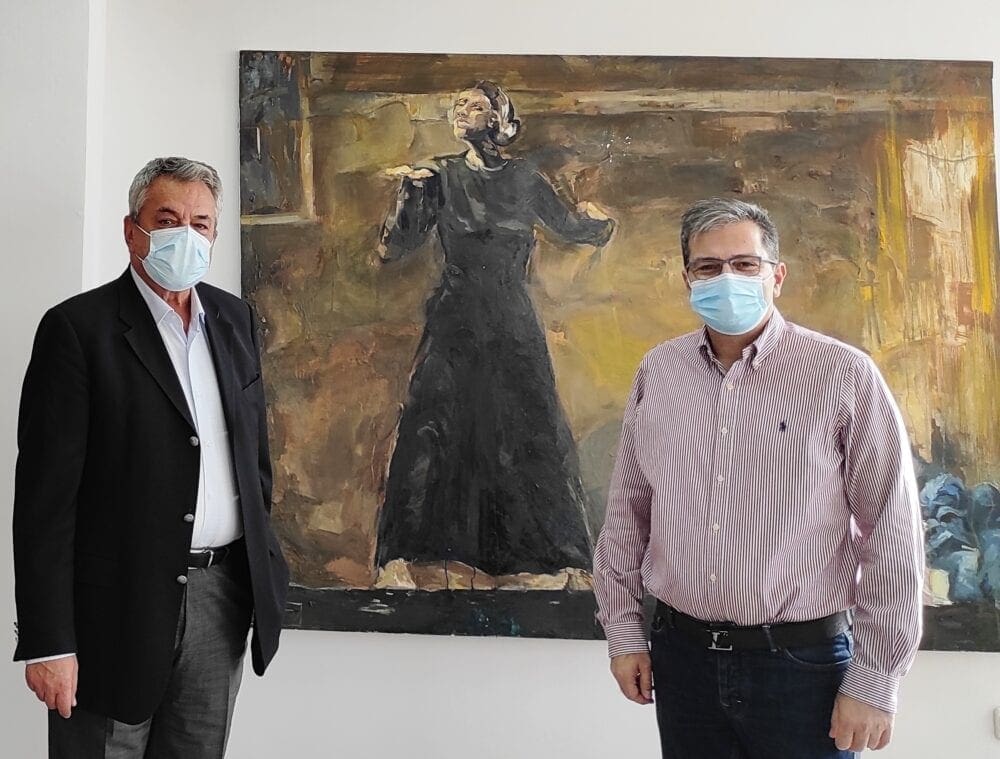 Συνάντηση του Αντιπεριφερειάρχη Κοζάνης με τον Πρύτανη του Πανεπιστημίου Δυτικής Μακεδονίας. - Eordaialive.com