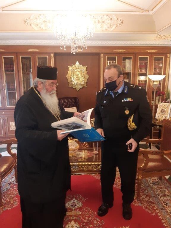 Εθιμοτυπική επίσκεψη Αρχιπύραρχου Σ. Κορέλα στην Ιερά Μητρόπολη Σερβίων και Κοζάνης - Eordaialive.com