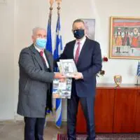 ×Συνάντηση του Αντιπεριφερειάρχη Φλώρινας με τον Υφυπουργό Εθνικής Αμύνης κ. Αλκιβιάδη Στεφανή