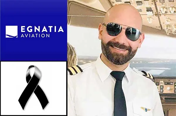 3 μέρες πένθους για την Egnatia Aviation χωρίς δραστηριότητες εκπαίδευσης